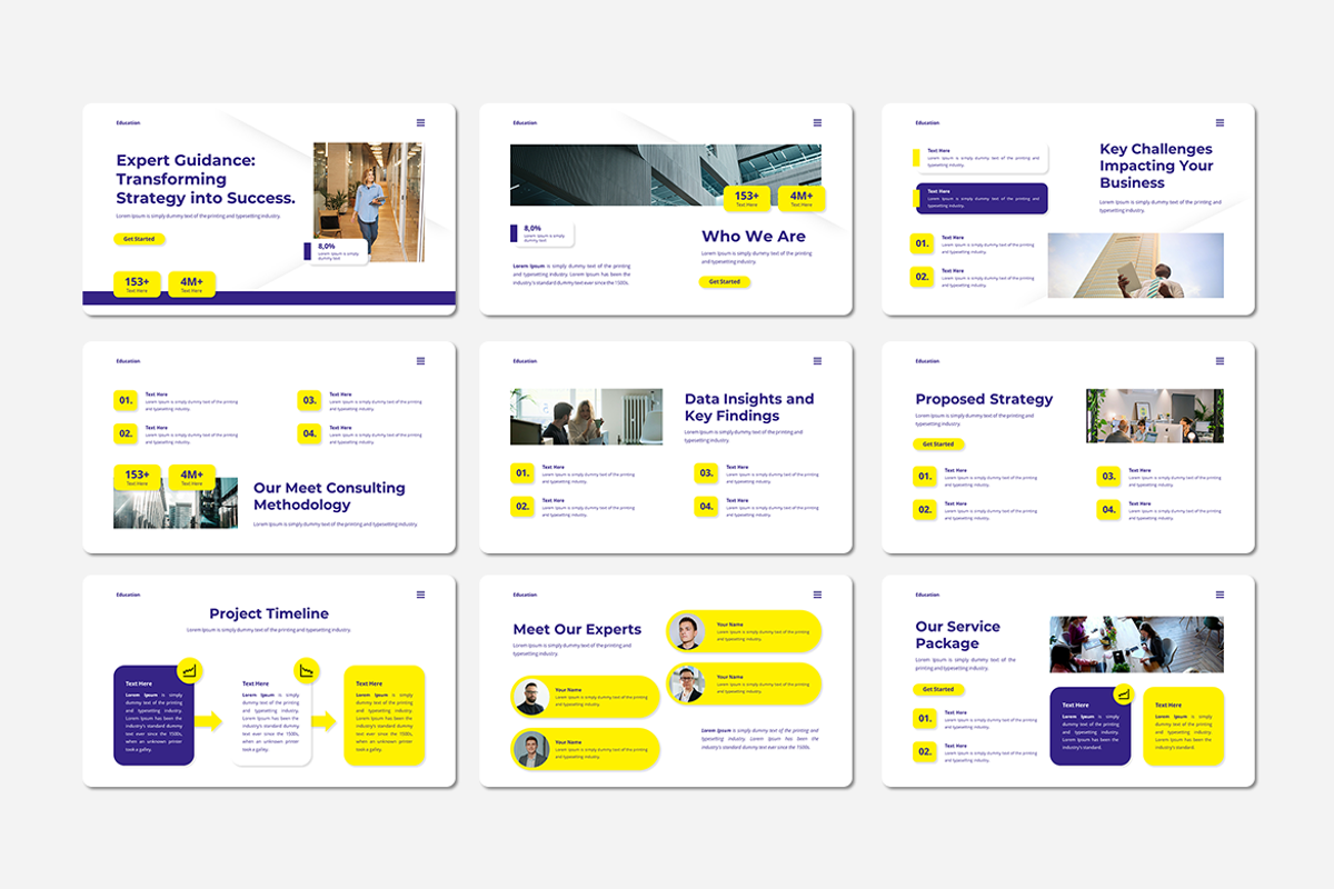 Expert Guidance Google Slides, a Presentation Template by QR Design Studio (Photo 2 of 3)