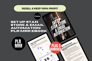 Set Up Stan Store Guide MRR PLR