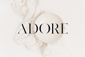 Adore Modern Serif Font