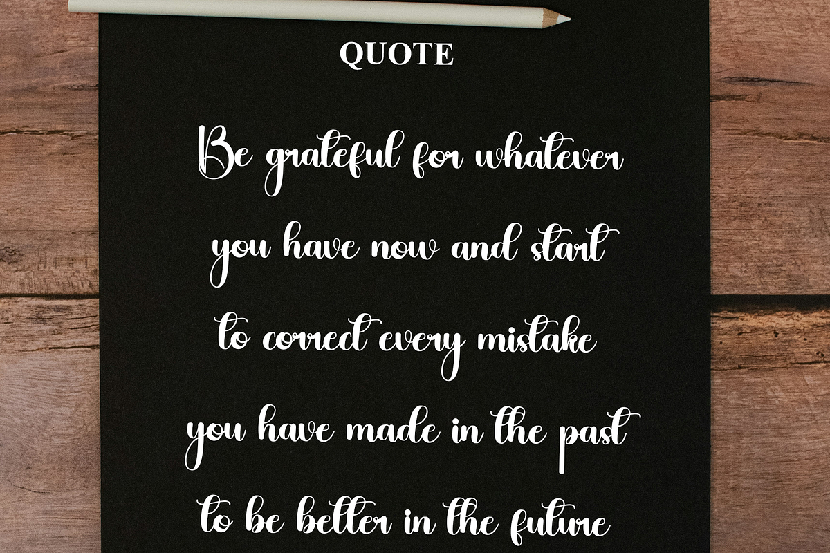Thanksgiving, a Handwritten Font by FreshTypeINK (Photo 3 of 8)