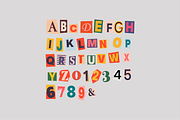 Ransom Letter Alphabet Set, an Object Graphic by Art Studio Design (Thumbnail 1 of 3)