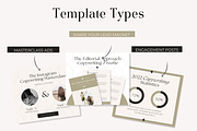 Facebook Post Cover Luxe Canva, a Social Media Template by HerstedHertz (Thumbnail 8 of 10)