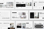 Minimalist Furniture PowerPoint, a Presentation Template by MtvtdArt (Thumbnail 2 of 6)