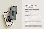 Velour | Canva Marketing Bundle, a Marketing Template by Lavinia Visuals (Thumbnail 3 of 9)