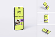 iPhone Mockup, an iPhone Mockup by seramoe (Thumbnail 1 of 5)