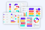 Business Infographics Set, a Presentation Template by Artiveko (Thumbnail 1 of 2)