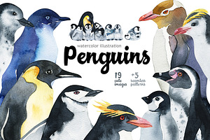 Penguins at the Pole-illustration