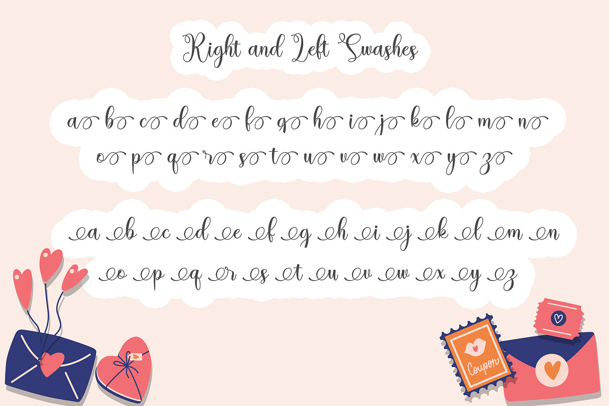Bright Vibes Font, a Script Font by Lollipop Hand Drawn (Photo 4 of 6)