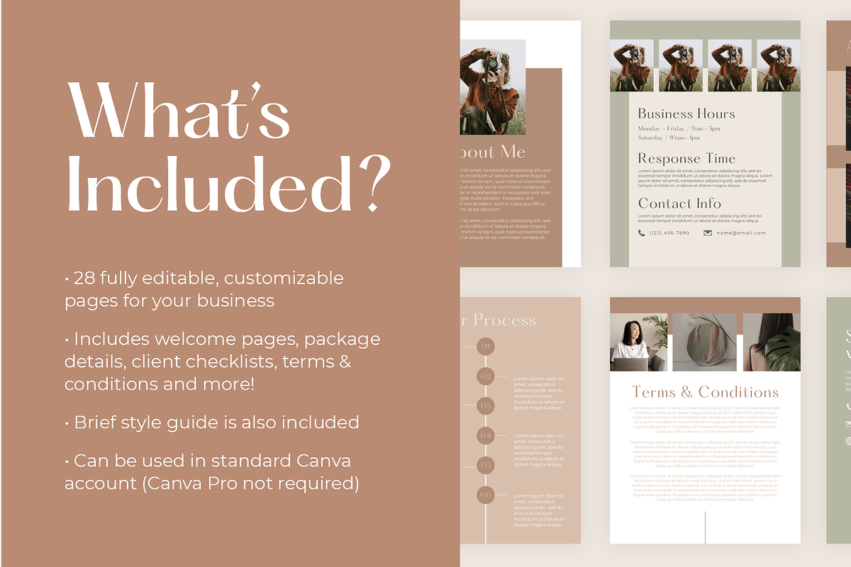 Client Welcome Packet, a Templates & Theme by LRG Designs (Photo 2 of 4)