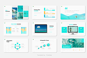 Water Sports & Surfing PowerPoint, a Presentation Template by Pixslides (Thumbnail 5 of 6)