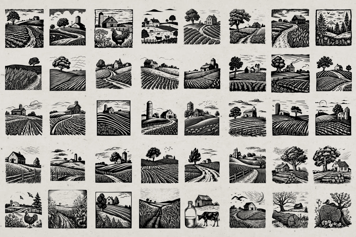 600 Farming illustrations, an Illustration by Nocturnal Wolf (Photo 16 of 23)