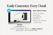 Portfolio Canva Website Template, a Landing Page Template by Anna Design Studio (Thumbnail 4 of 8)