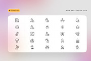 Breast Cancer Awareness Icons, an Icon by Yasa Design Studio (Thumbnail 3 of 4)