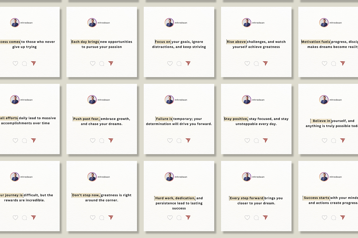 Inspiring Social Media Kits, a Social Media Template by RB Boutique (Photo 9 of 9)
