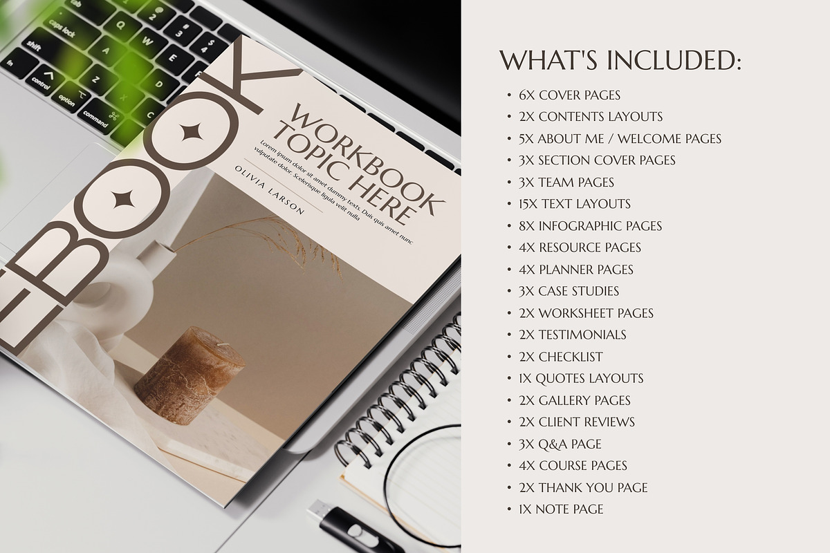 Ebook Workbook Canva Template, a Marketing Template by Miyaji75 (Photo 4 of 10)