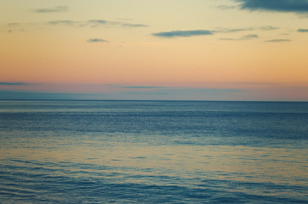 Ocean sunset