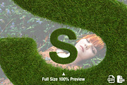 Ms Grass Bitmap Font & PNGs, a Script Font by Creative Graphics (Thumbnail 2 of 4)