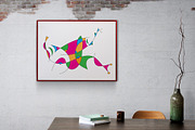 Abstract painting of a crab, an Illustration by DutchDigitalDesign (Thumbnail 2 of 3)