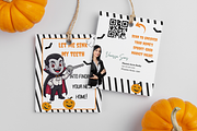 Realtor Halloween Pop-By Tag, a Print Template by SassyCorners (Thumbnail 2 of 10)
