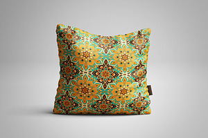 Seamless Patterns In Ethnic Style.