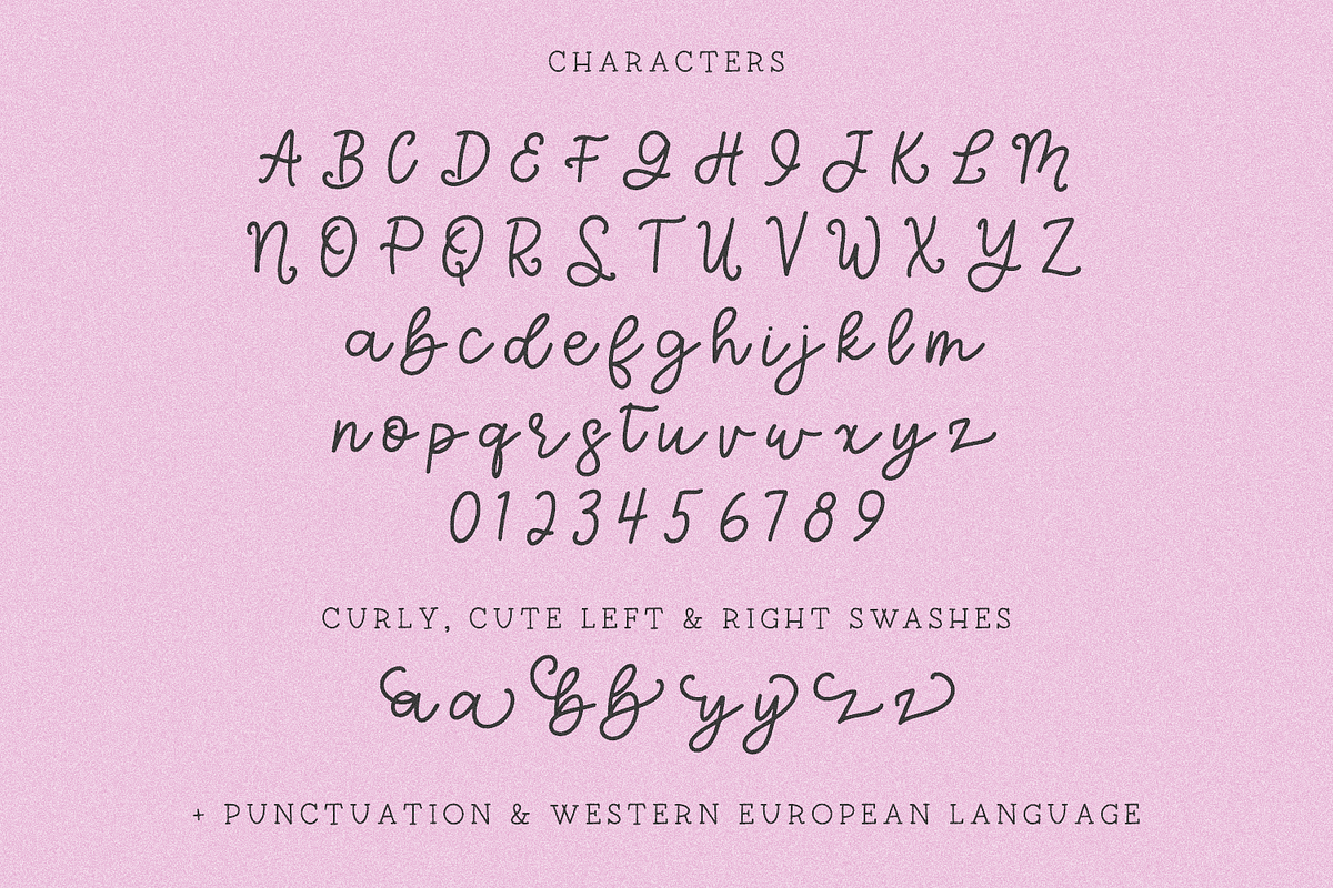 Highgrove Script, a Script Font by Beck McCormick (Photo 10 of 10)
