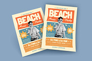 Beach Music Party Flyer, a Flyer Template by megarez (Thumbnail 2 of 3)