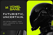 Voxel Sans - Bold Display Font, a Sans Serif Font by Layerform Design Co. (Thumbnail 3 of 6)