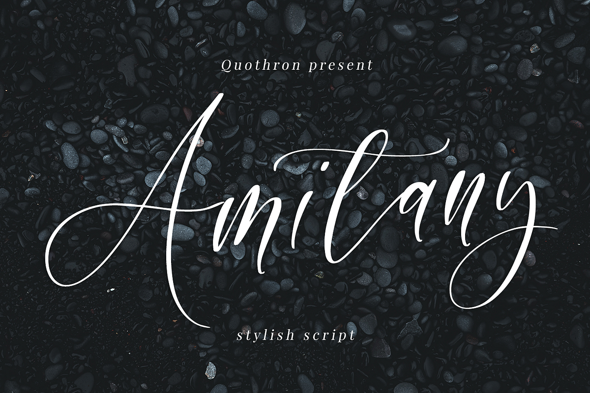 Amitany Script Font