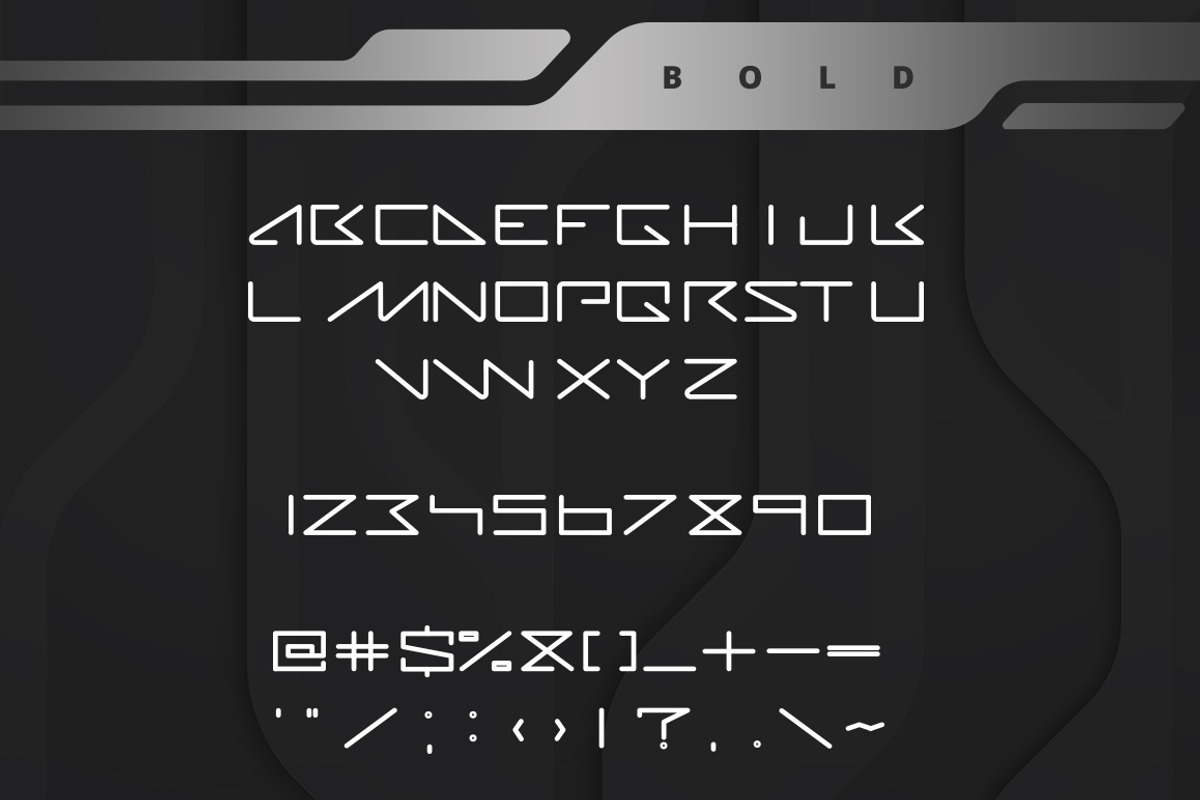 Digitalium Future Web Font preview 4
