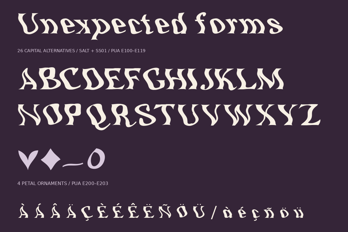 Petal Mirage — Expressive Liquid, a Serif Font by Colorsfav (Photo 9 of 11)