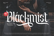 Blackmist - Blackletter Font, a Blackletter Font by Flawless And Co (Thumbnail 1 of 10)