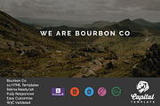 Bourbon One Page MultiPage Template, a HTML Template by CapitalTemplate (Thumbnail 1 of 6)