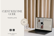 Client Welcome Guide Template Kit, a Templates & Theme by Sunday Lane Studio (Thumbnail 1 of 6)