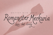 Romanster Merkuria - Elegant Script