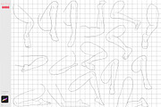 Procreate Anime Body Guides Legs, a Brush Add-On by ArtPrintBabe (Thumbnail 3 of 3)
