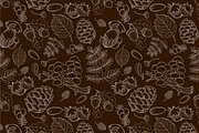 Forest seamless pattern, a Wallpaper Graphic by Vikpit (Thumbnail 6 of 7)
