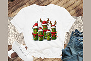 Watercolor Christmas Pickles PNG, an Illustration by Sublimation Artist (Thumbnail 5 of 9)