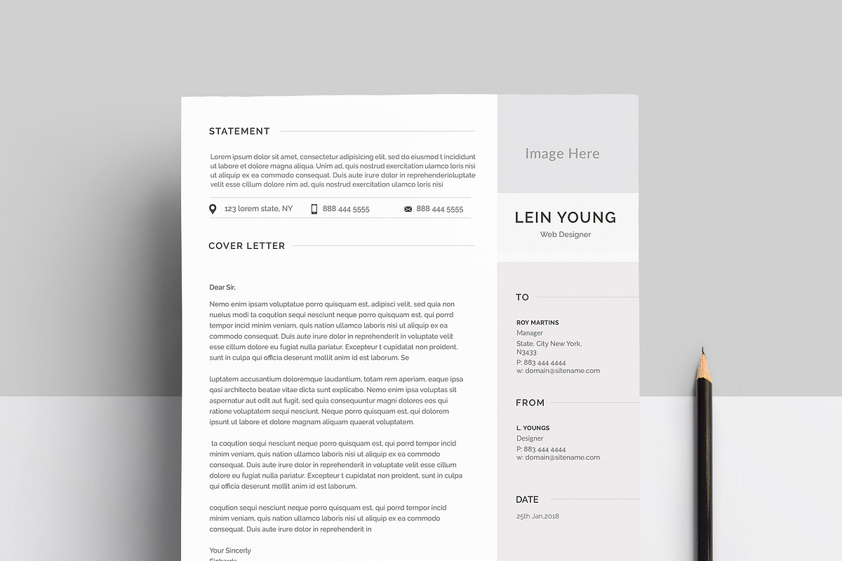 Resume, a Resume Template by paulresume (Photo 3 of 3)