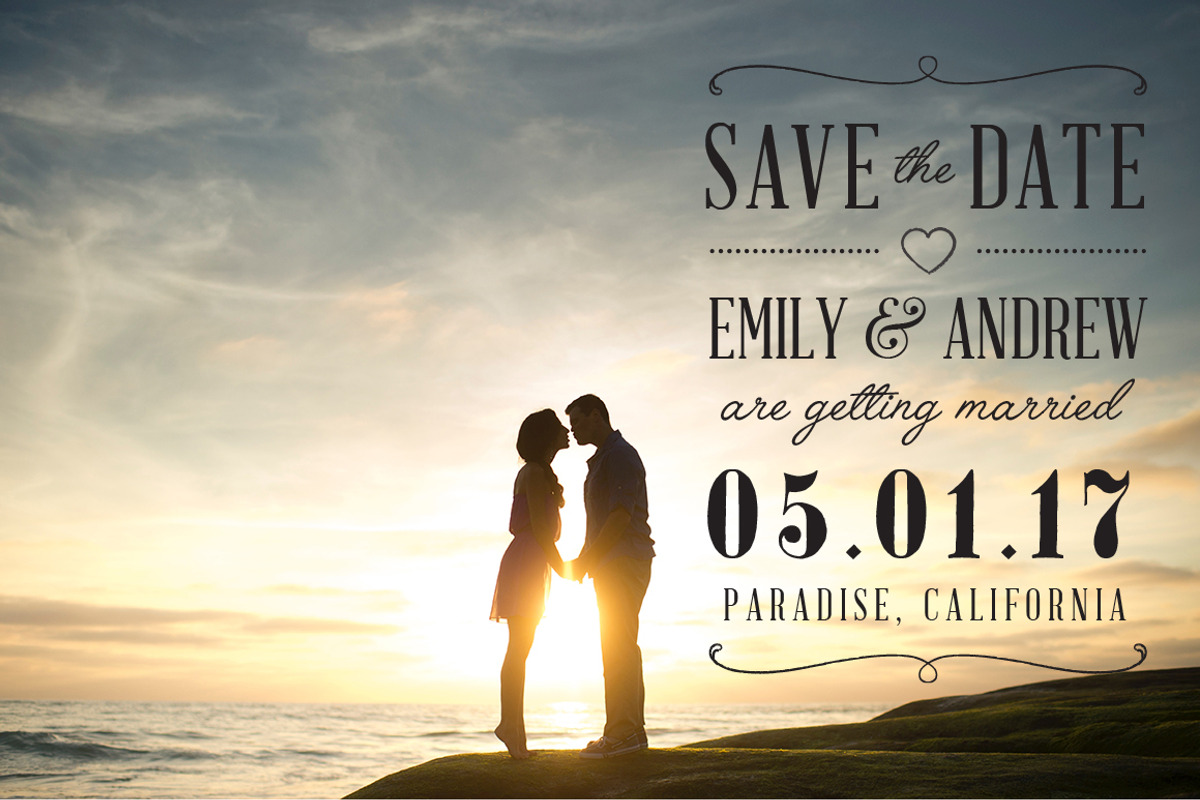 Save the Date Overlays Set, an Object Graphic by BirDIY Design (Photo 5 of 5)