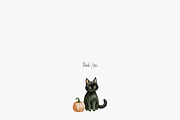 Watercolor Halloween Clipart Bundle, an Object Illustration by Pati Paints (Thumbnail 11 of 11)