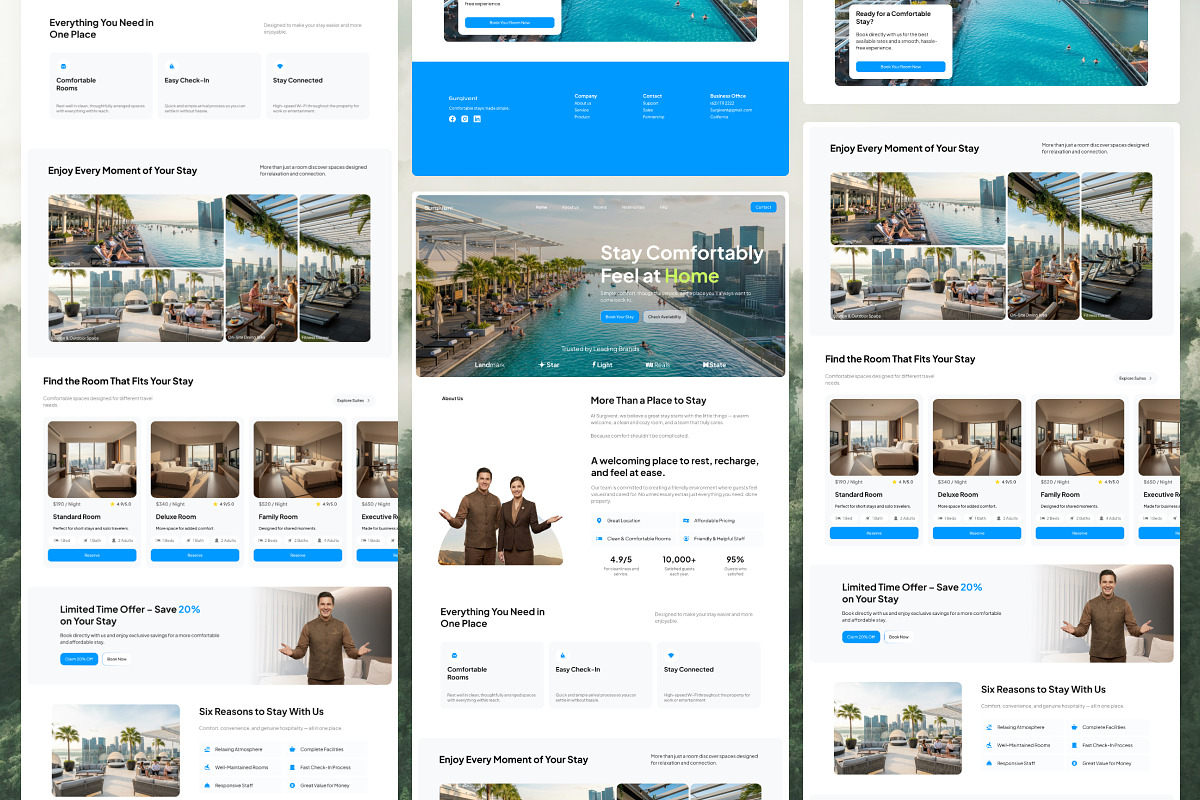 Surgiven - Hospitality Brand Website, a Landing Page Template by Font Kingdom (Photo 4 of 5)