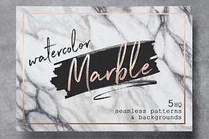 Watercolor Marble patterns