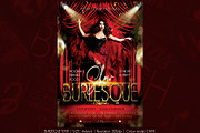Burlesque Flyer, a Flyer Template by Artolus (Thumbnail 1 of 2)