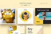 Yellow Autumn Social Media Designs, a Social Media Template by Creatoly (Thumbnail 2 of 5)