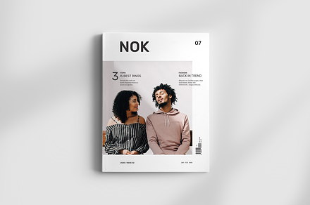 Nok Magazine, a Magazine Template by silukEight