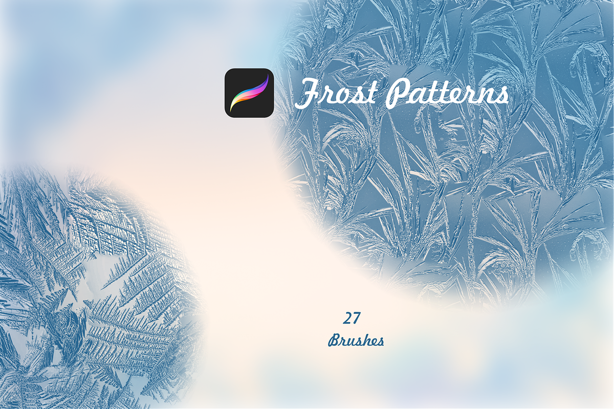 Frosty brushes for PROCREATE, a Brush Add-On by Graphics Resources (Photo 3 of 11)