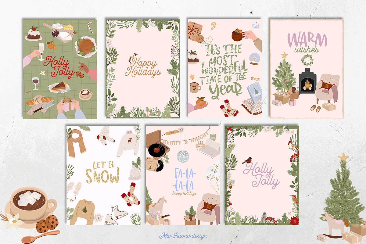 Magic Time - BIG CHRISTMAS PACK, a Decorative Illustration by Mio Buono (Photo 5 of 24)
