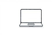 14 EPS. Minimal Laptop Vector Icon, a Solid Icon by adenpinkstore (Thumbnail 9 of 14)