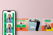 music vibe social media posts, a Templates & Theme by printo (Thumbnail 2 of 6)