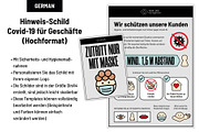 Safety Print Templates for Shops, a Flyer Template by visualsbyfranzi (Thumbnail 7 of 7)